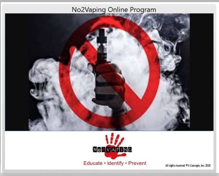 No2Vaping Online Program